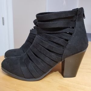 Black Heeled Booties
